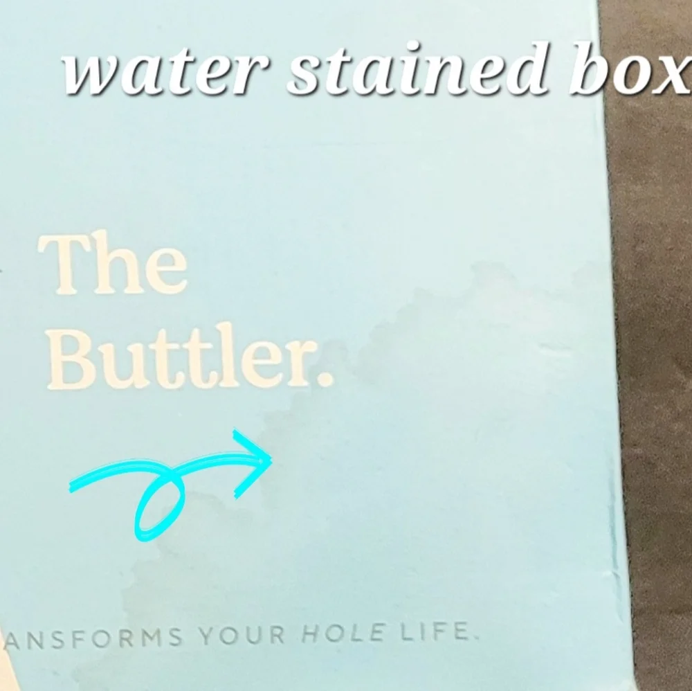 Clear Rear Bidet The Buttler Bidget New Damaged Box